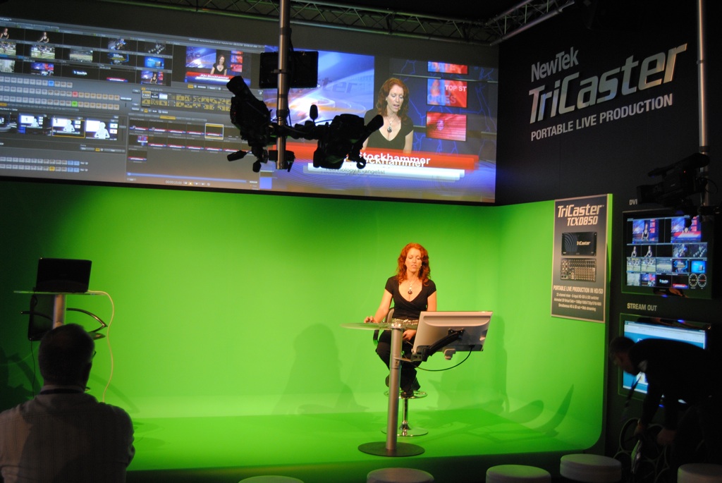 TriCaster – Gravações e transmissões com cenário virtual e corte ao vivo!